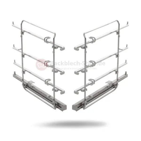 Neff Z13TC16X0 Ein Paar Teleskopschienen und Rahmen