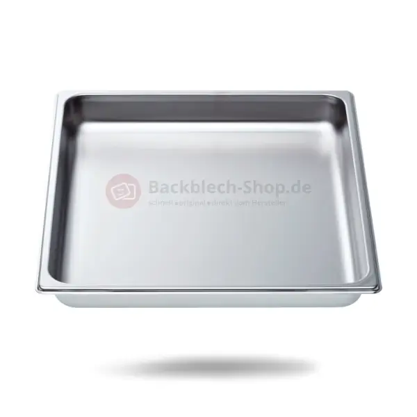 Siemens HZ36D543 Edelstahl Garbehälter ungelocht, Größe L