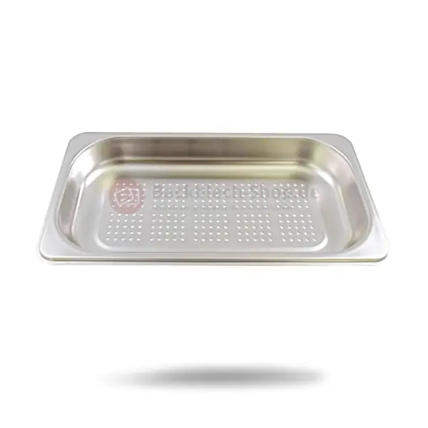 Siemens HZ36D513G Edelstahl Garbehälter gelocht, Größe S